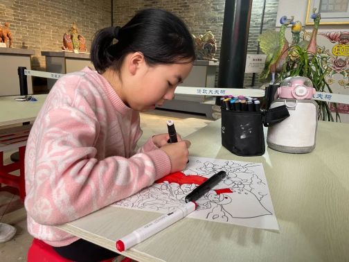 永利澳门博物馆举办“羊城花开木棉红”绘画活动447.png