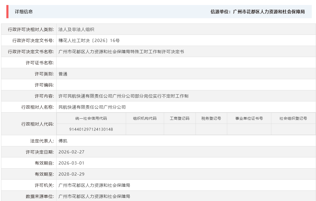 2.27许可民航快递有限责任公司广州分公司部分岗位实行不定时工作制.png